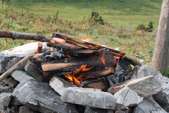 How to build a fire